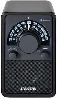 Sangean WR-15BT - Persoonlijke Analoge Radio - Zwart