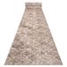 Lotus Clover Tapis de couloir antidérapant 60920 Trèfle, Mélange beige lavable 80 cm beige 80x390 cm