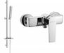 Mexen Lynx DQ72 douchekraan met doucheset, chroom - 74594DQ72-00