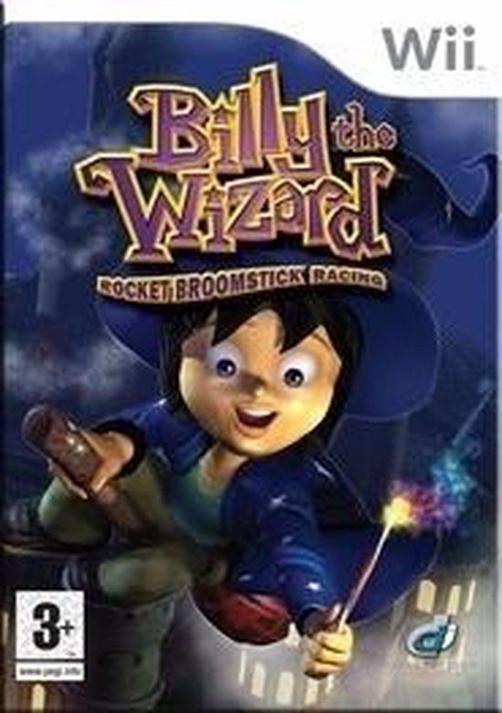Nintendo Billy the Wizard Rocket Broomstick Racing (wii tweedehands game)