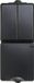 ION Industries Combinatie spatwaterdicht opbouw serie randaarde verticaal IP55 zwart