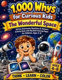 1,000 Whys for Curious Kids The Wonderful Space: 50 Fun Astronomy Questions & Answers Activity Book with Big Bold Coloring Pages for Children, Ages 4-8