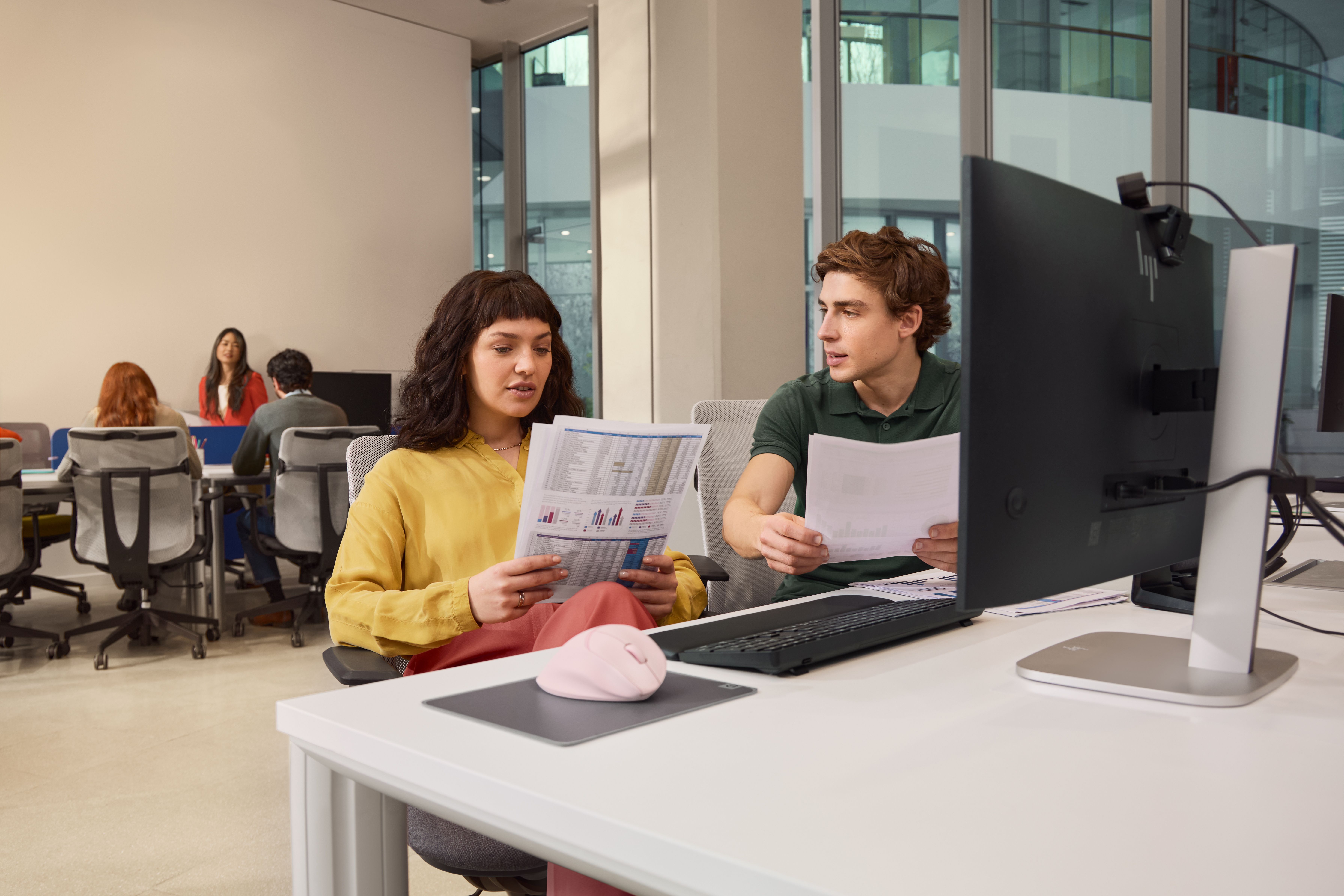 HP Tilt Ergonomic Muis 720M - Draadloos - Comfort - Zwart