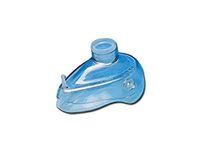 Gima - Masker van siliconen en polycarbonaat, 40 keer autoclaveerbaar, maat 5 voor volwassenen, groot, latexvrij, 1 stuk.