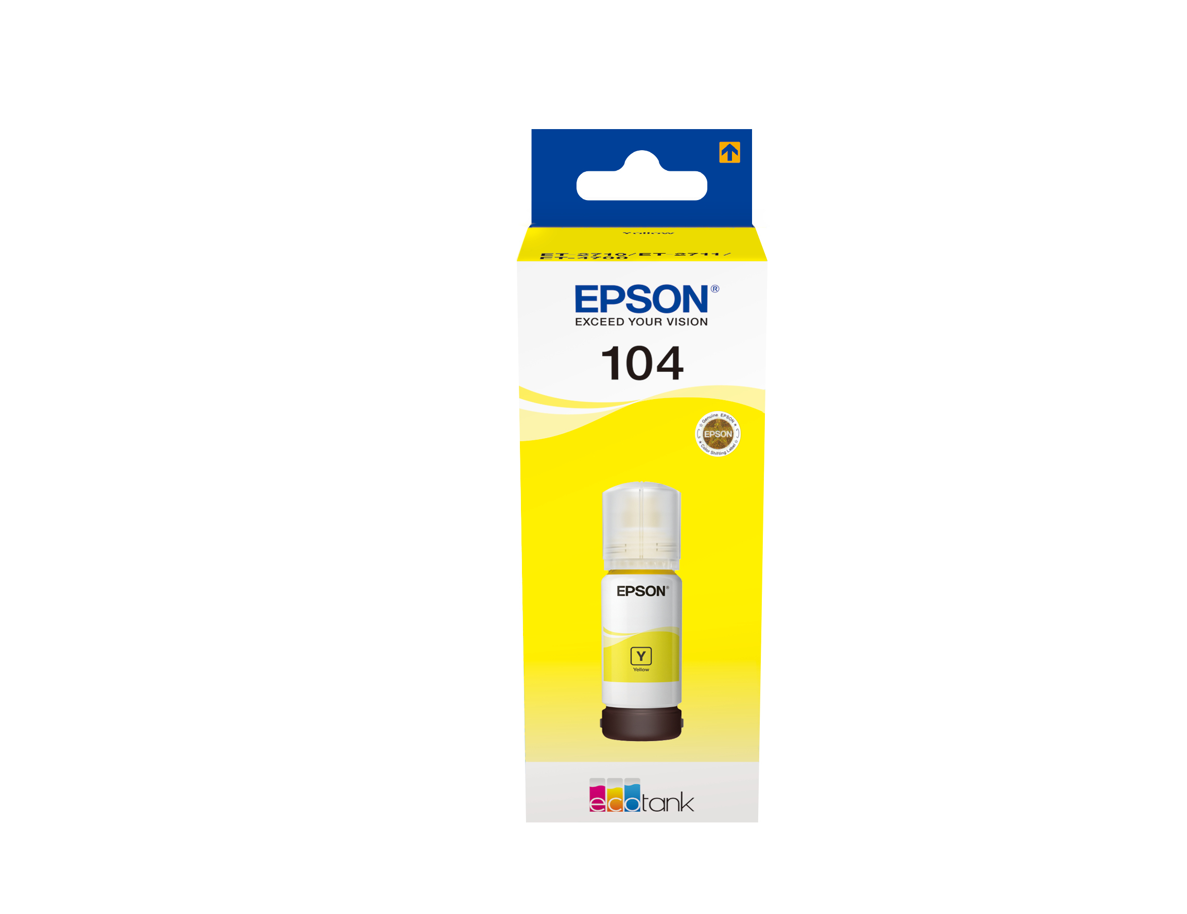 Epson 104 EcoTank Yellow ink bottle