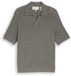 Tom Tailor Polo en maille avec lin - Taille M - vert feuille profond chiné