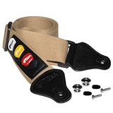 TIGER STP5 gitaarband pakket met plectrumhouders - tweed