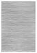Geweven Bolonia Geweven tapijt Bolonia ornament patroon loper modern polypropyleen Öko-Tex 100 tapijt in grijs, 60 cm x 110 cm