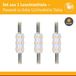 Paulmann 29278 Solar LED-lampen met stekkerfitting, 3 stuks, 4000K, 60lm
