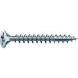 SPAX Universele schroef, 4 x 70 mm, 500 stuks, Voldraad, Verzonken kop, Kruiskop Z2, 4CUT, WIROX