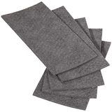 Adsamm FP-35-SA-GR-100200-5 5 x zelfklevende viltplaat, grijs, 100 x 200 mm