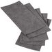 Adsamm FP-35-SA-GR-100200-5 5 x zelfklevende viltplaat, grijs, 100 x 200 mm