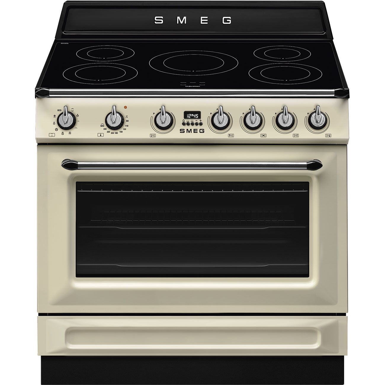 Smeg Victoria TR90IMP - Fornuis - Inductie - 90 cm - Crème
