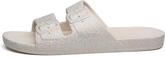 Freedom Moses Slides - Moon - Beige - Unisex - Size 42/43