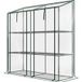 Mini-serre à 3 niveaux, couverture en plastique, 2 portes enroulables, 6 étagères, dimensions : 143 x 46 x 141/151 cm (l x L x H)