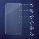 Savvies 3 Stuks Screenprotector - AAFGVC Smartwatch 1.8" - Transparant