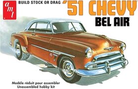 Amt 1:25 Schaal 1951 Chevy Bel Air Model Kit