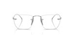 Giorgio Armani AR 5149T Lunettes de vue ovales argentées pour homme 52mm