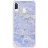 Samsung Galaxy A20e hoesje met sublimatie bedrukking - Marbre bleu