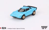 MINI GT 1/64 Lancia Stratos HF Stradale - Azzuro Chiaro