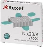 Rexel nieten nr. 23/8, gegalvaniseerd, 1000 stuks