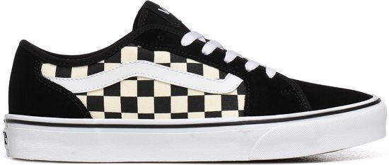 Vans Filmore Decon Checkerboard Heren Sneakers - Black/Whte - Maat 43