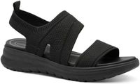 Tamaris WIDE FIT Dames Sandaal 8-88727-44 007 H-breedte Maat: 37 EU Zwart