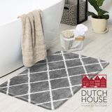 Dutch House Badmat Menton - Badmat 60x90cm - Grijs