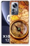 B2Ctelecom Xiaomi 12 Pro Siliconen Back Cover Kompas