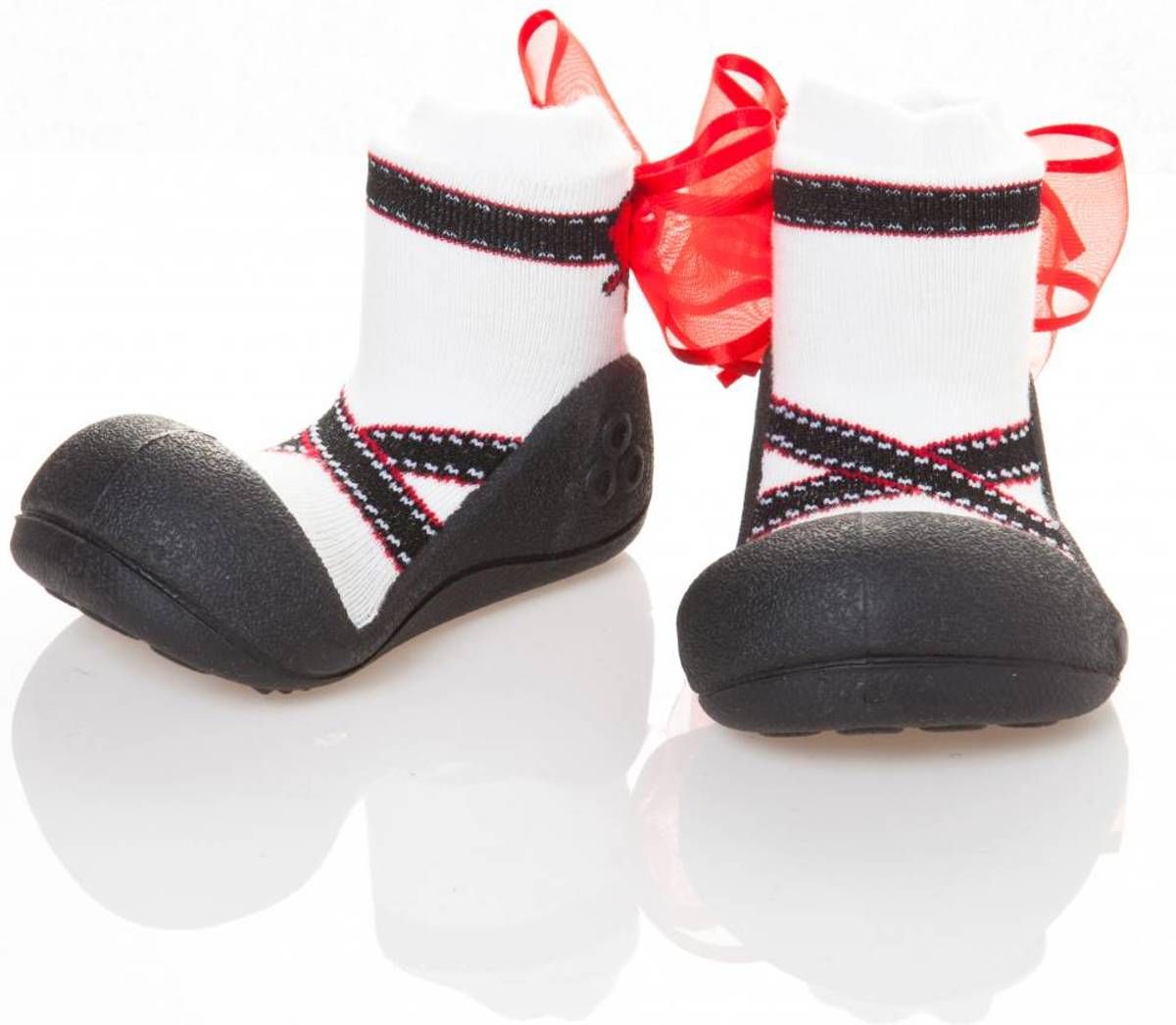 Attipas babyschoentjes Ballet Zwart Maat 22,5 (13,5 cm)