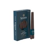 Spaas 8x 2 Elegante Rustieke Dinerkaarsen 6,5u - donkerbruin