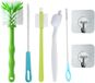 Ibenzoa® Set complète de 7 brosses de nettoyage pour appareils de cuisine avec application polyvalente