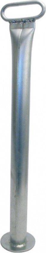 Carpoint Steunpoot Metalen Handvat 48mm Staal Zilver