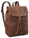 Vintage sac à dos en cuir pour femmes, avec conception antivol