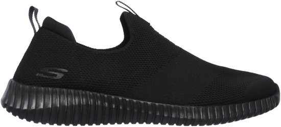 SKECHERS Elite Flex Wasik Heren Instappers - Zwart - Maat 43