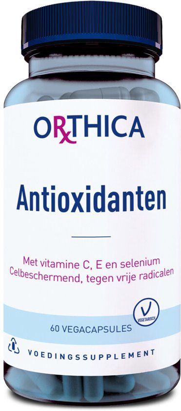 Orthica Antioxidanten - met vitamin C, E en selenium - 60 vegacapsules