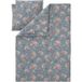 LIVARNO® Parure de lit en mousseline, 260 x 240 cm (fleurs)