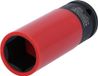 KS Tools 515.1076-E 1/2" krachtdop robuust, lang, 21mm voor aluminium velgen, Hanger