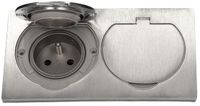 Orno - Inbouw Stopcontact - Dubbel - IP55 - Geaard