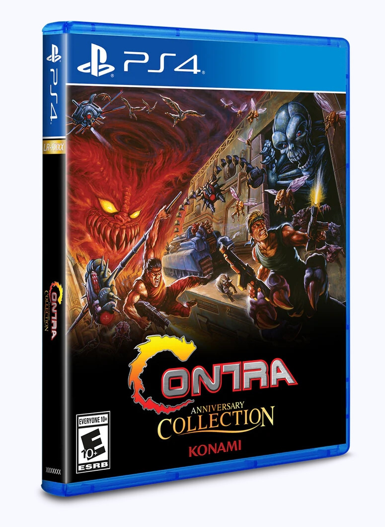 Limited Run contra anniversary collection games) PlayStation 4