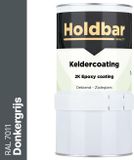Holdbar Keldercoating Donkergrijs (RAL 7011) 1 kg