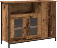 vidaXL Dressoir Oudhout 100 x 35 x 75 cm