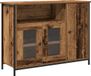 vidaXL Dressoir Oudhout 100 x 35 x 75 cm