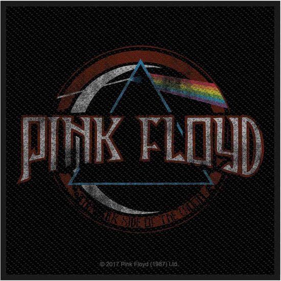 Pink Floyd Distressed Dark Side Of The Moon Patch meerkleurig Polyester