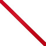 Mopec S90.12.14 Satijnen Rand, Rood, 12 mm x 50 m