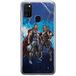 ERT GROUP Telefoonhoes voor Samsung M21 Original en officieel gelicentieerd Marvel patroon Thor 009 optimaal aangepast aan de vorm van de mobiele telefoon, hoes van TPU