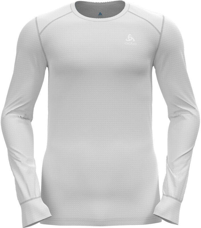 ODLO Active Warm Eco Crew Neck Longsleeve Heren, white XL 2020 Onderhemden