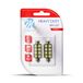M-Tech LB9327W 2 x LED C5W 41 mm 24 V 8 x SMD5050 Canabus