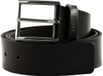 HUGO Leren Riem Giaspo Sz40 Belt W95 Dark Brown Donkerbruin