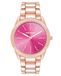 Steve Madden Dames Echt Kristallen Accenten Armbandhorloge